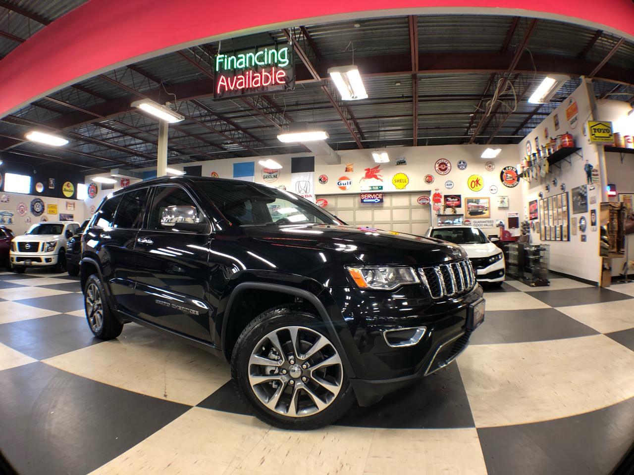 2018 Jeep Grand Cherokee LIMITED 4WD LEATHER PANO/ROOF NAVI B/SPOT CAMERA