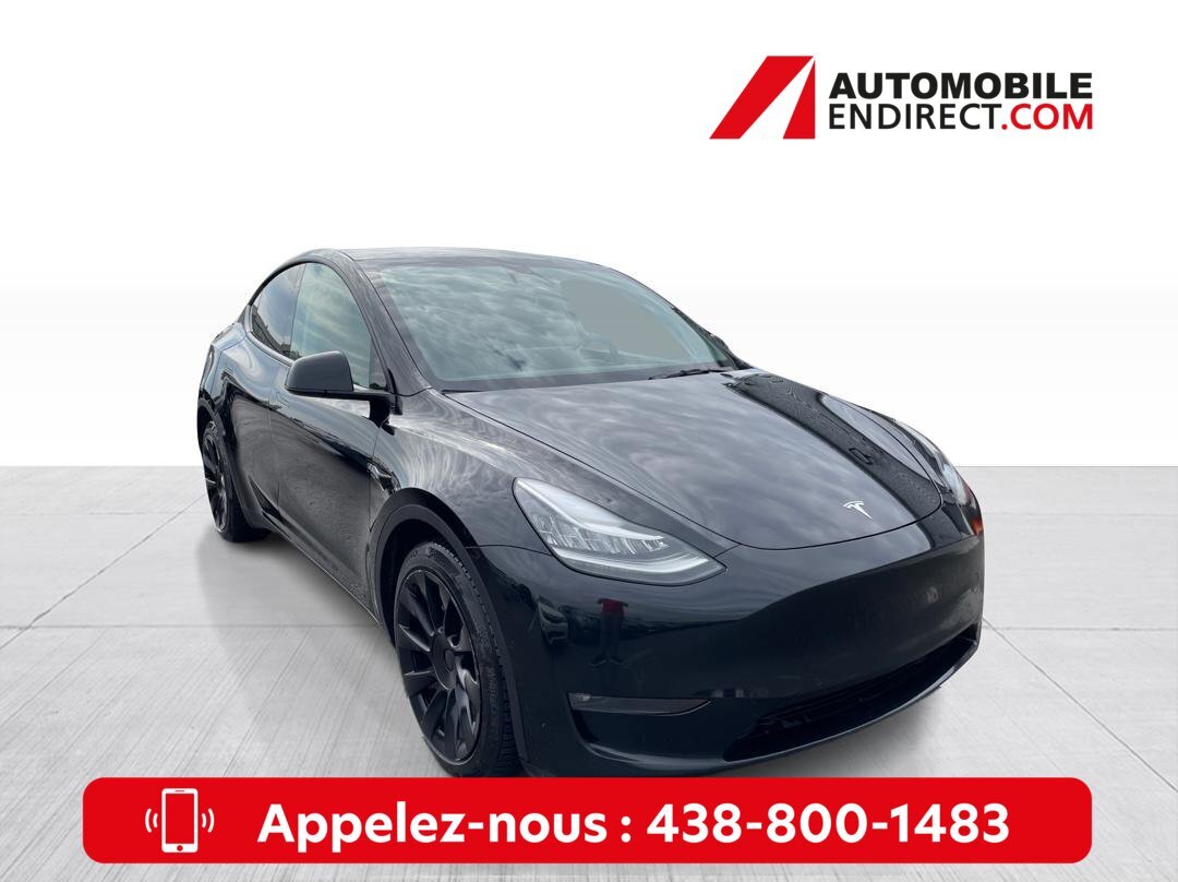 2022 Tesla Model Y Long Range Dual motor AWD Cuir Toit Vitré Mags 20'