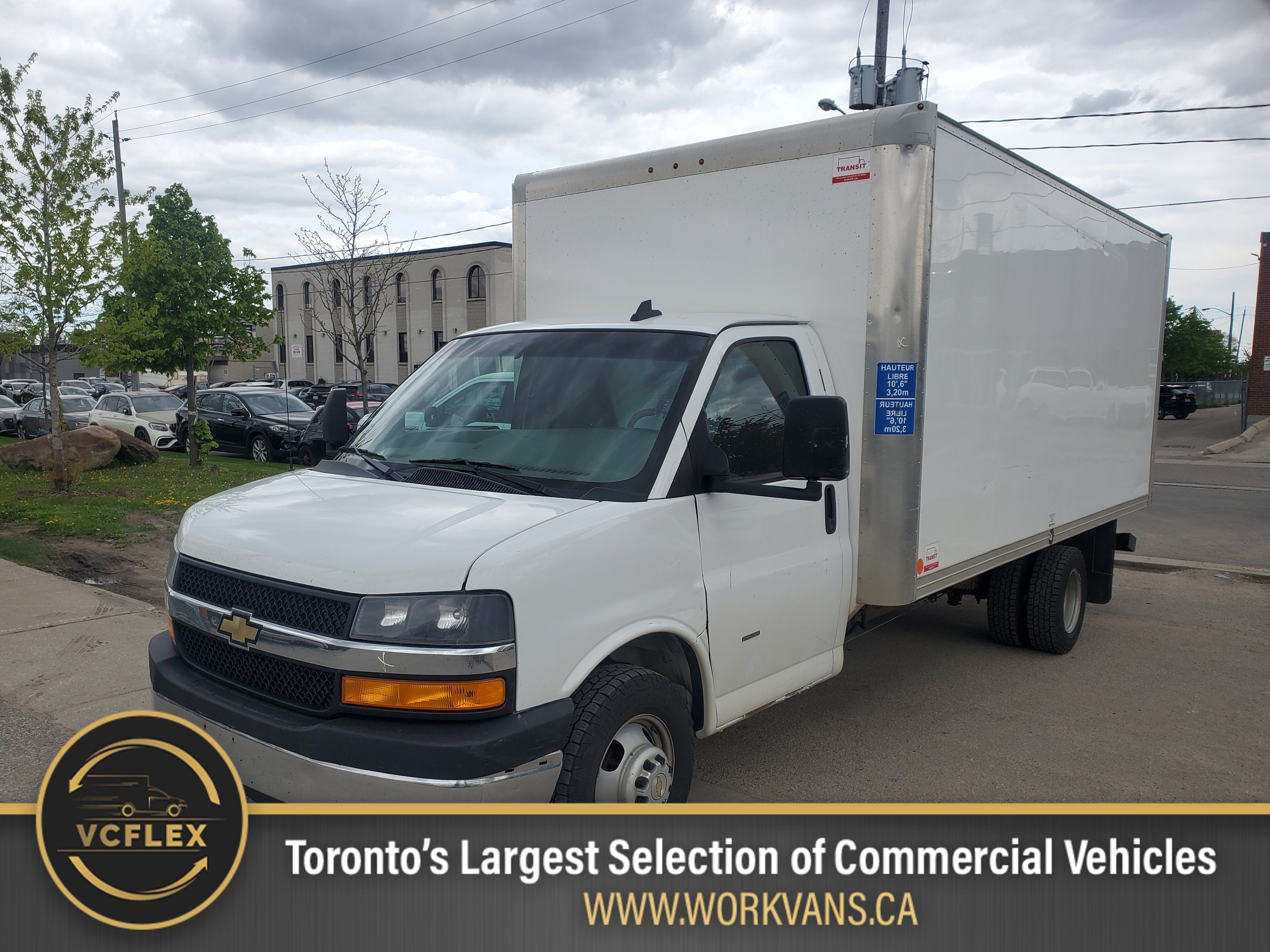 2019 Chevrolet Express 3500 G3500 - 16Ft Box - V8 Gas - Only 45,000km