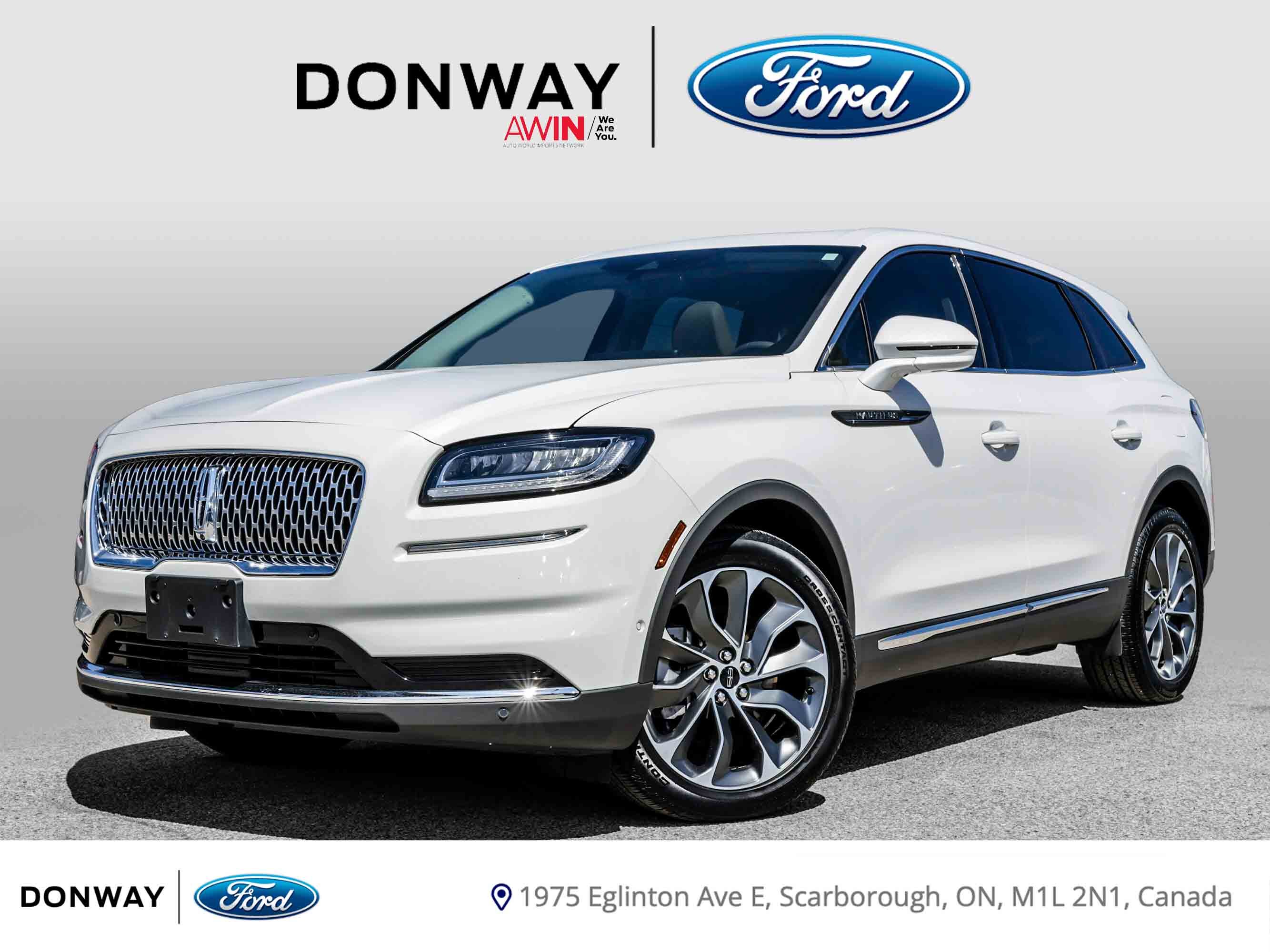 2023 Lincoln Nautilus RESERVE|LOADED|LEATHER|PANO ROOF|NAV|20"ALLOYS