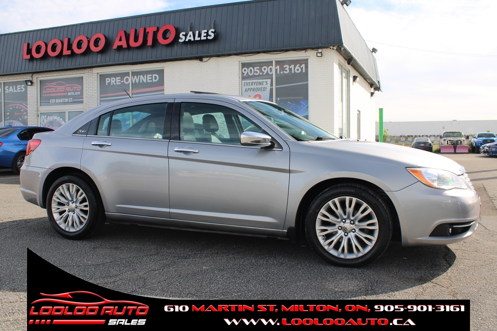 2014 Chrysler 200 Limited Remote Starter Leather $84/Weekly Certifie