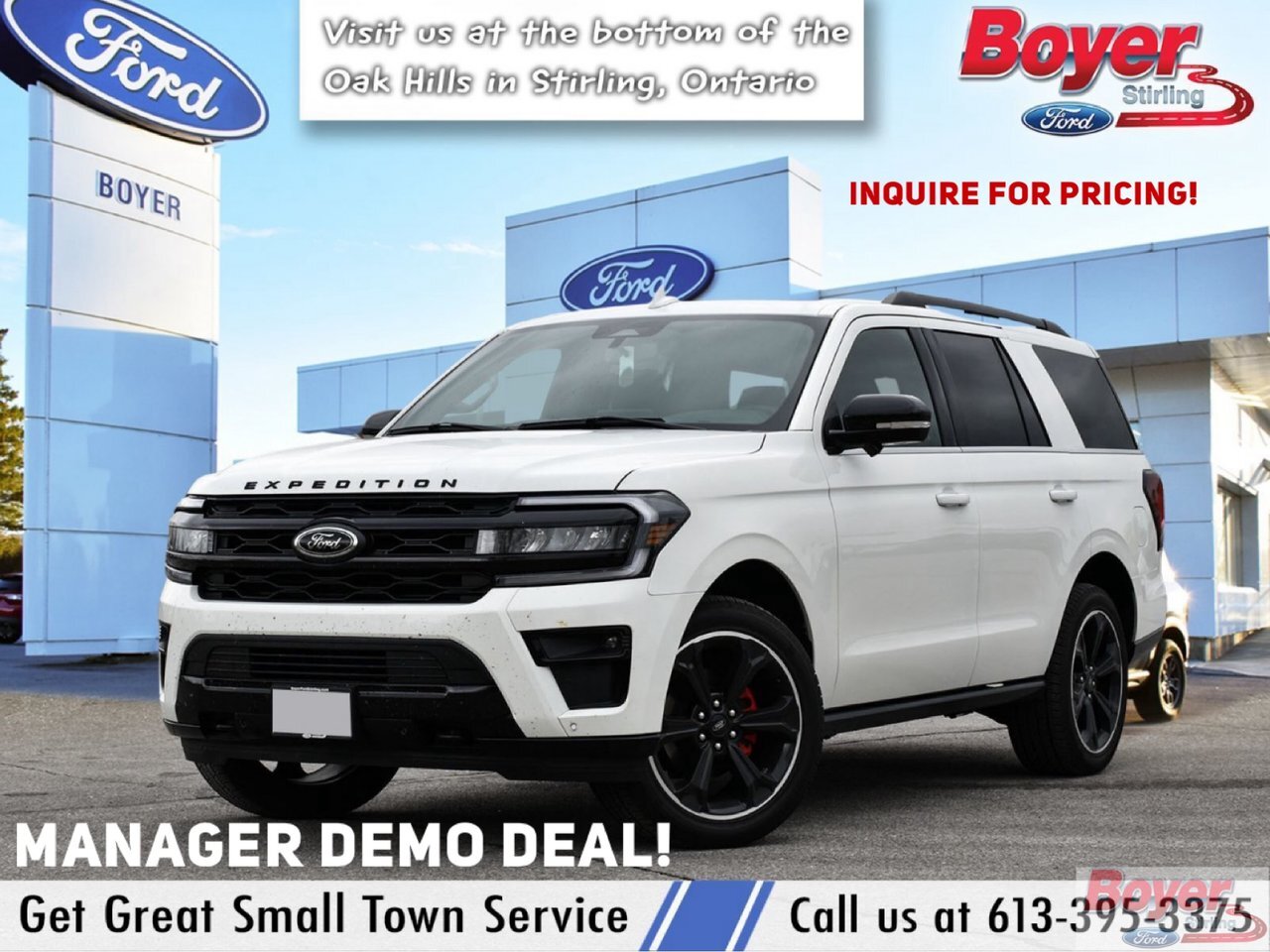 2024 Ford Expedition LIMITED DEALER DEMO,STEALTH PACKAGE! / 