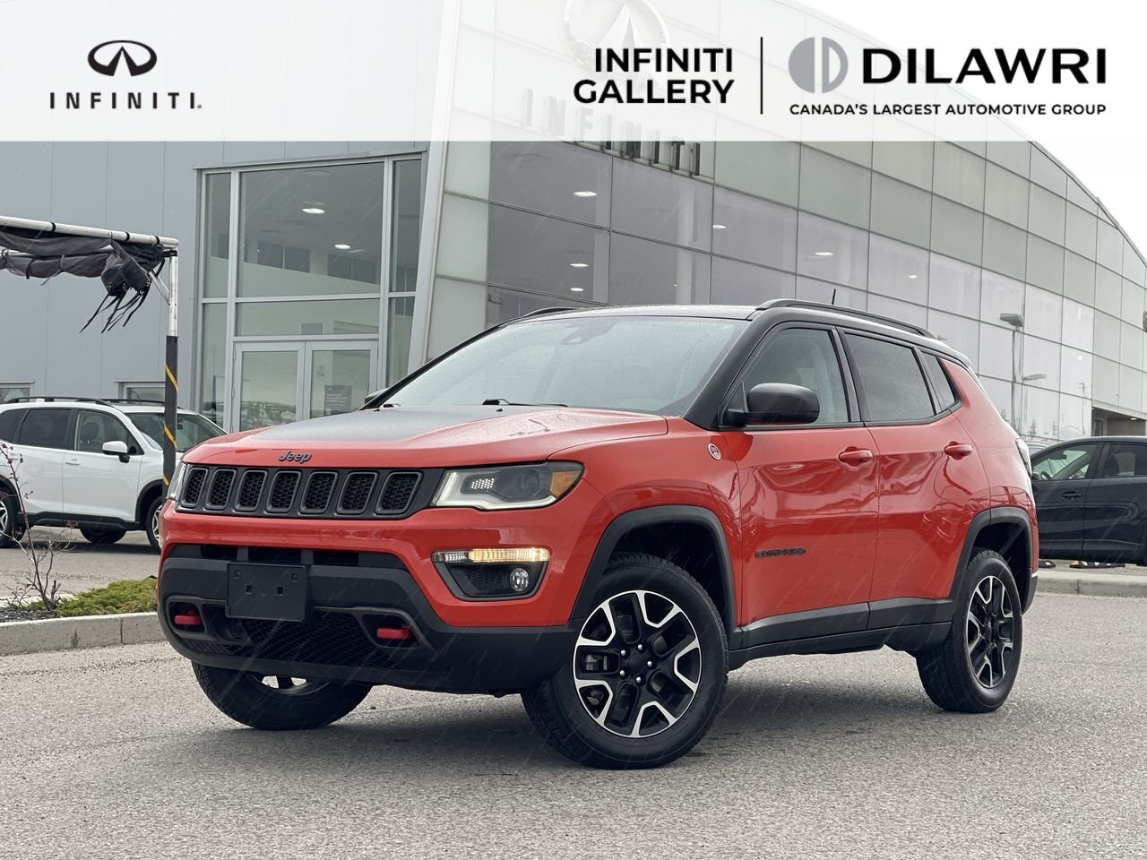 2021 Jeep Compass 4x4 Trailhawk (Leather|Nav|Pano Roof|Remote Start)