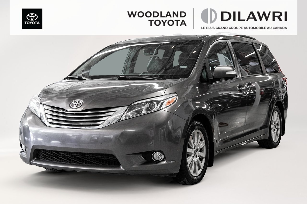 2017 Toyota Sienna LIMITED | GPS | MAGS | CUIR | TOIT | CAMÉRA * INSP