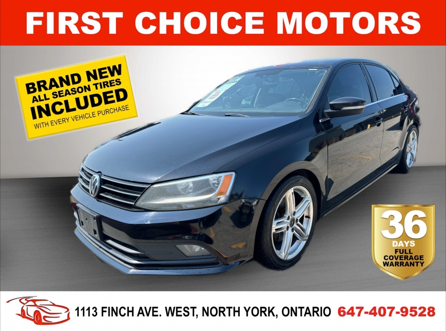 2016 Volkswagen Jetta HIGHLINE ~AUTOMATIC, FULLY CERTIFIED WITH WARRANTY