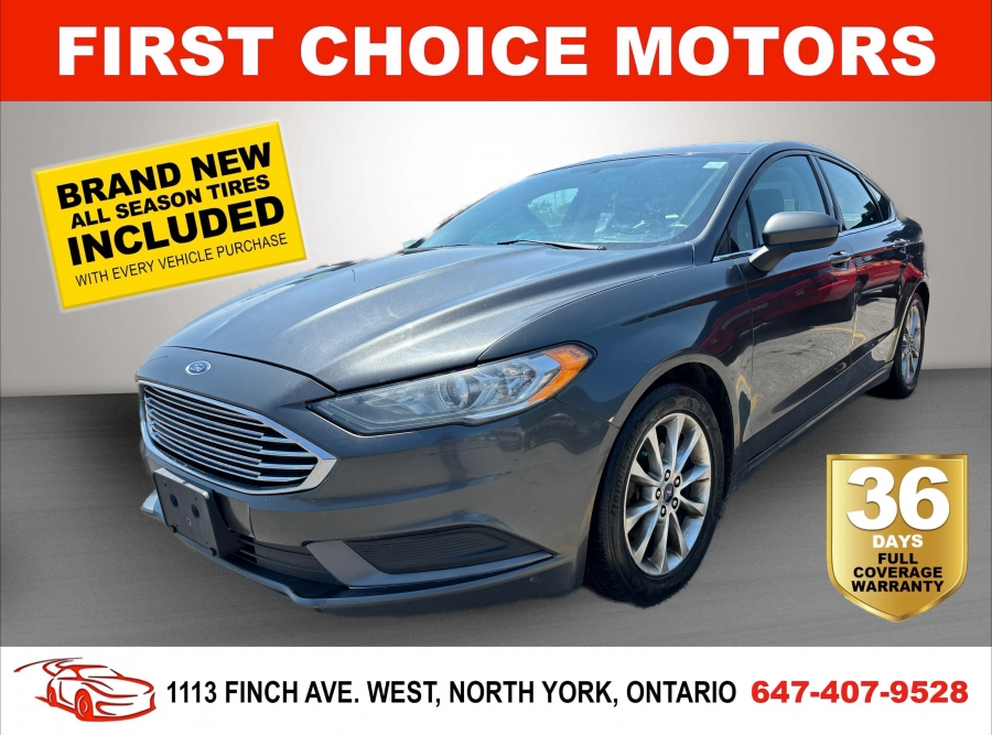 2017 Ford Fusion SE ~AUTOMATIC, FULLY CERTIFIED WITH WARRANTY!!!~