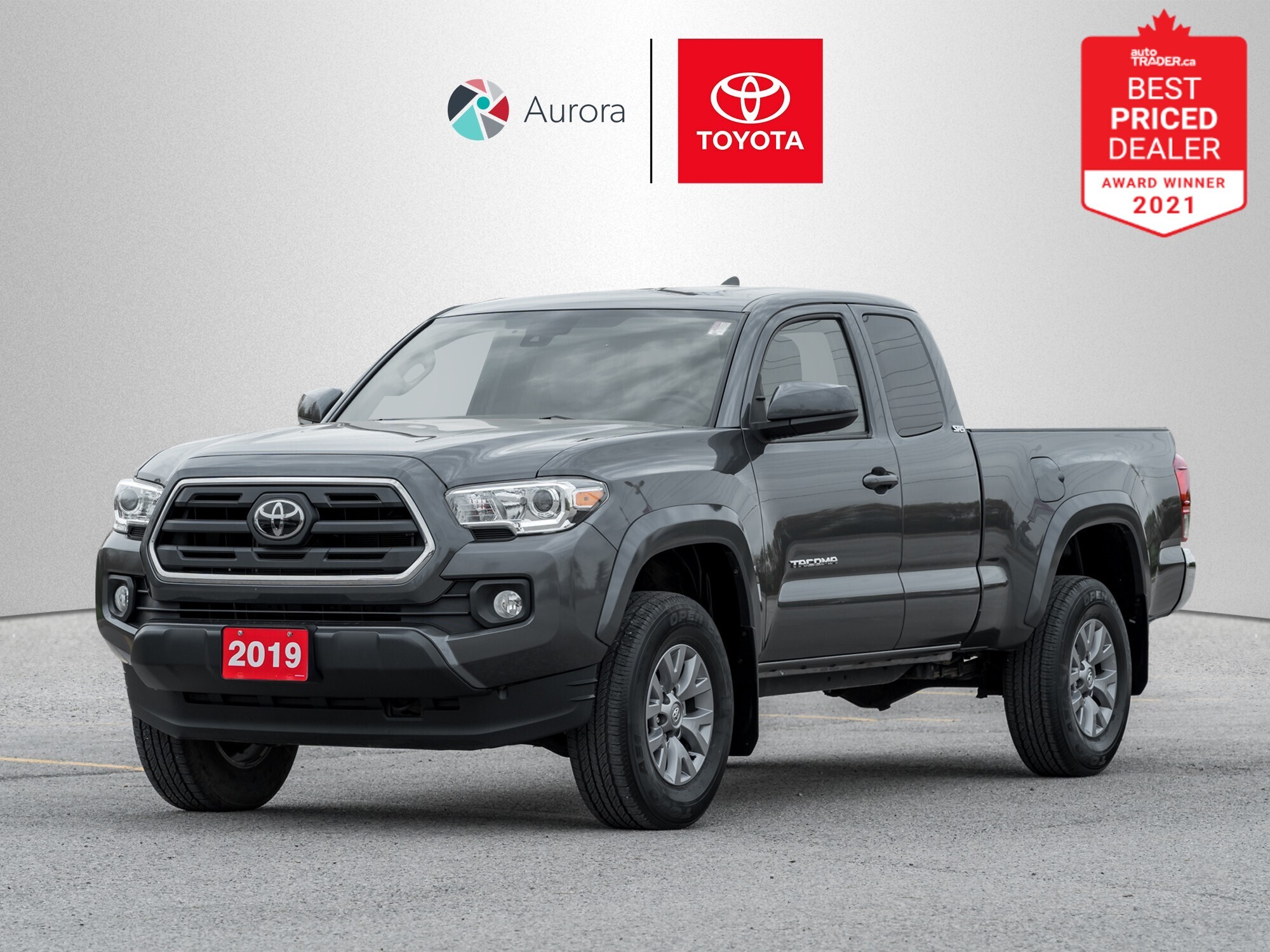 2019 Toyota Tacoma SR5, Dealership Maintained, One Owner, No Accident
