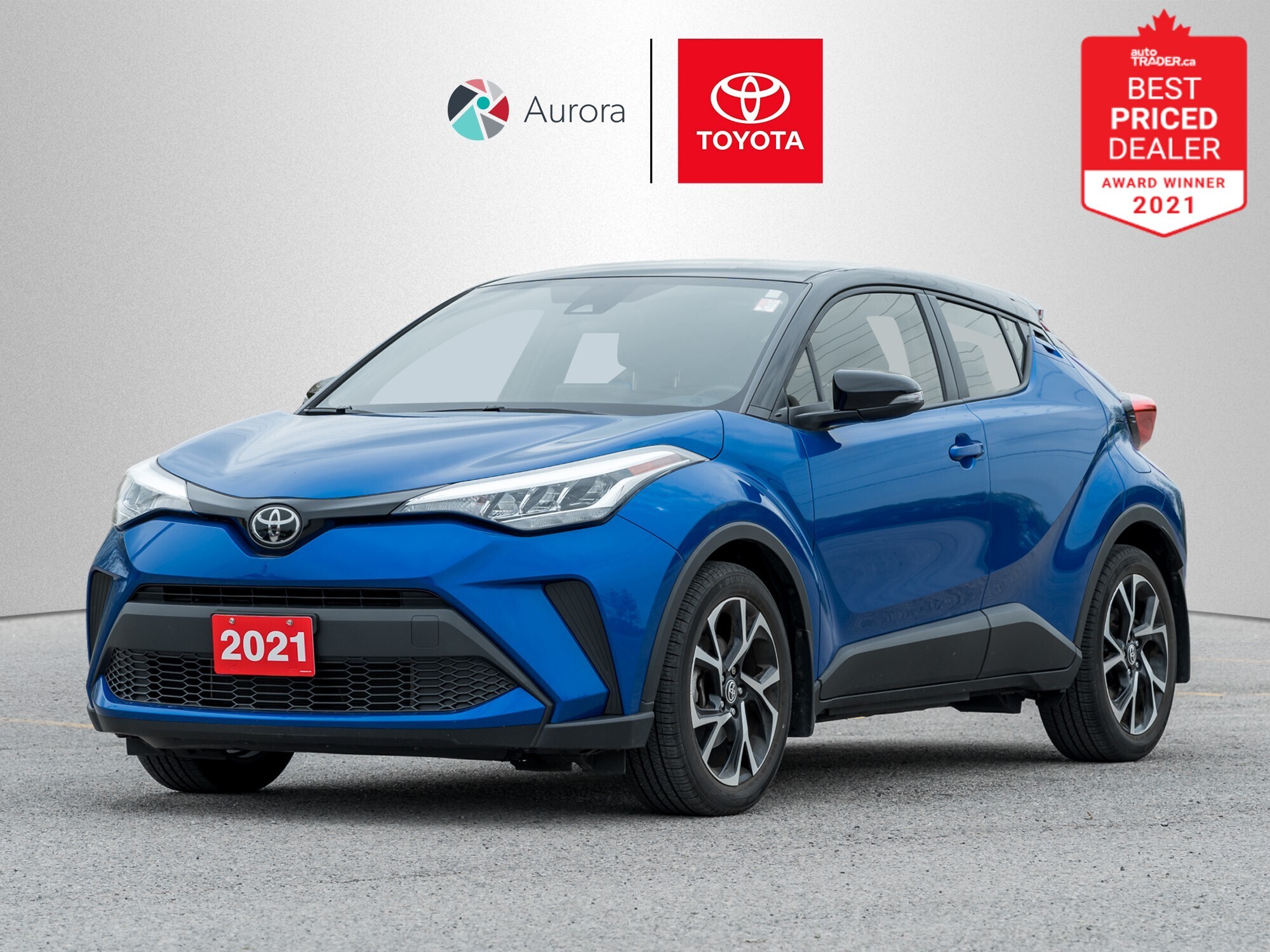 2021 Toyota C-HR XLE Premium, 29544 kms below avg, Leather, 1 Owner