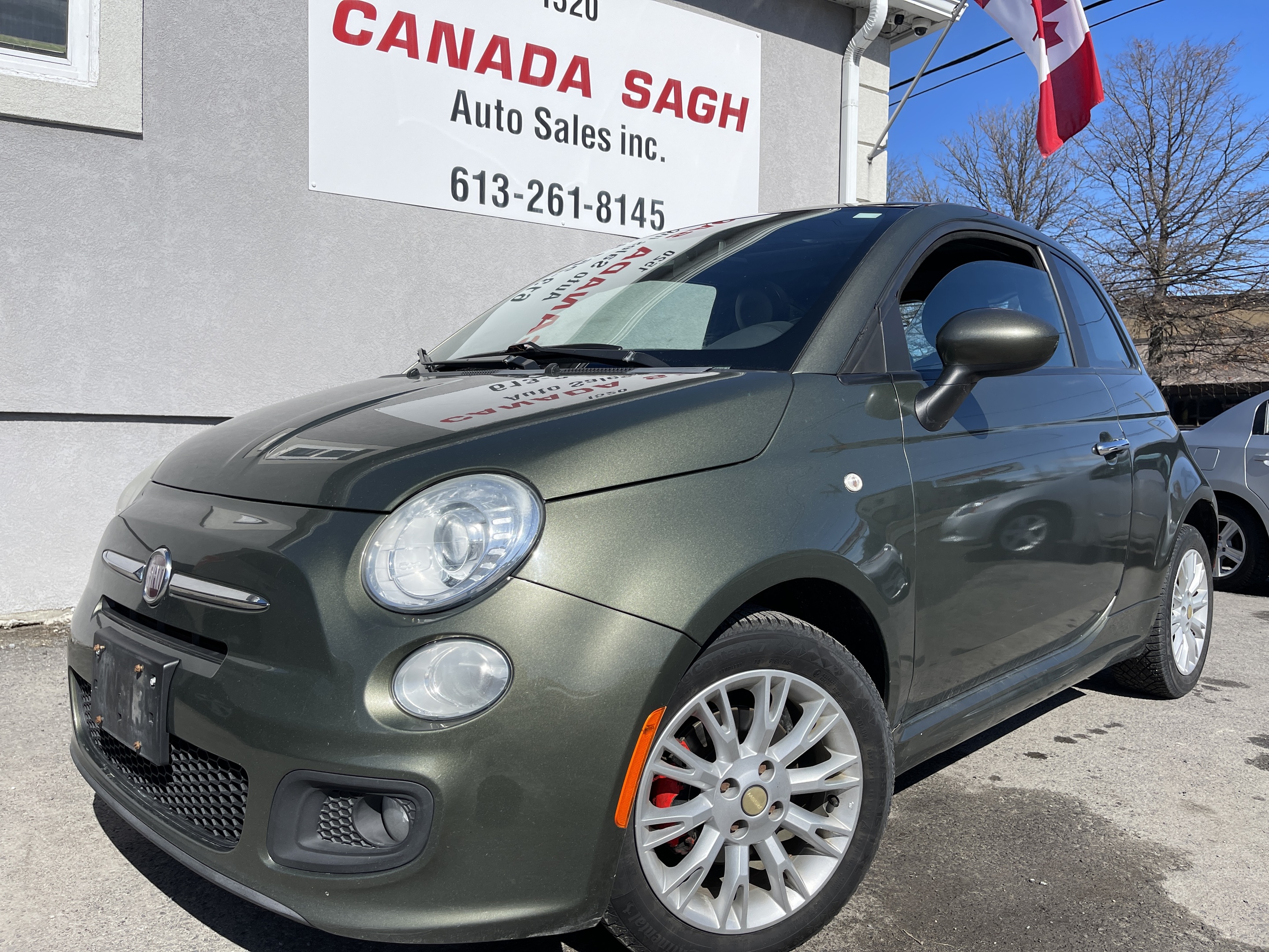 2012 Fiat 500 ONLY 102K/CLEANCARAFAX/12M. WRTY+SAFETY