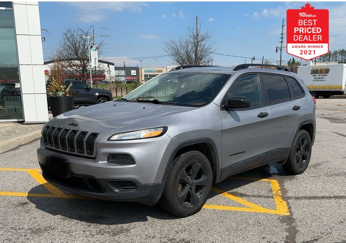 2016 Jeep Cherokee Altitude, Reverse Camera,Locally Owned,No Accident