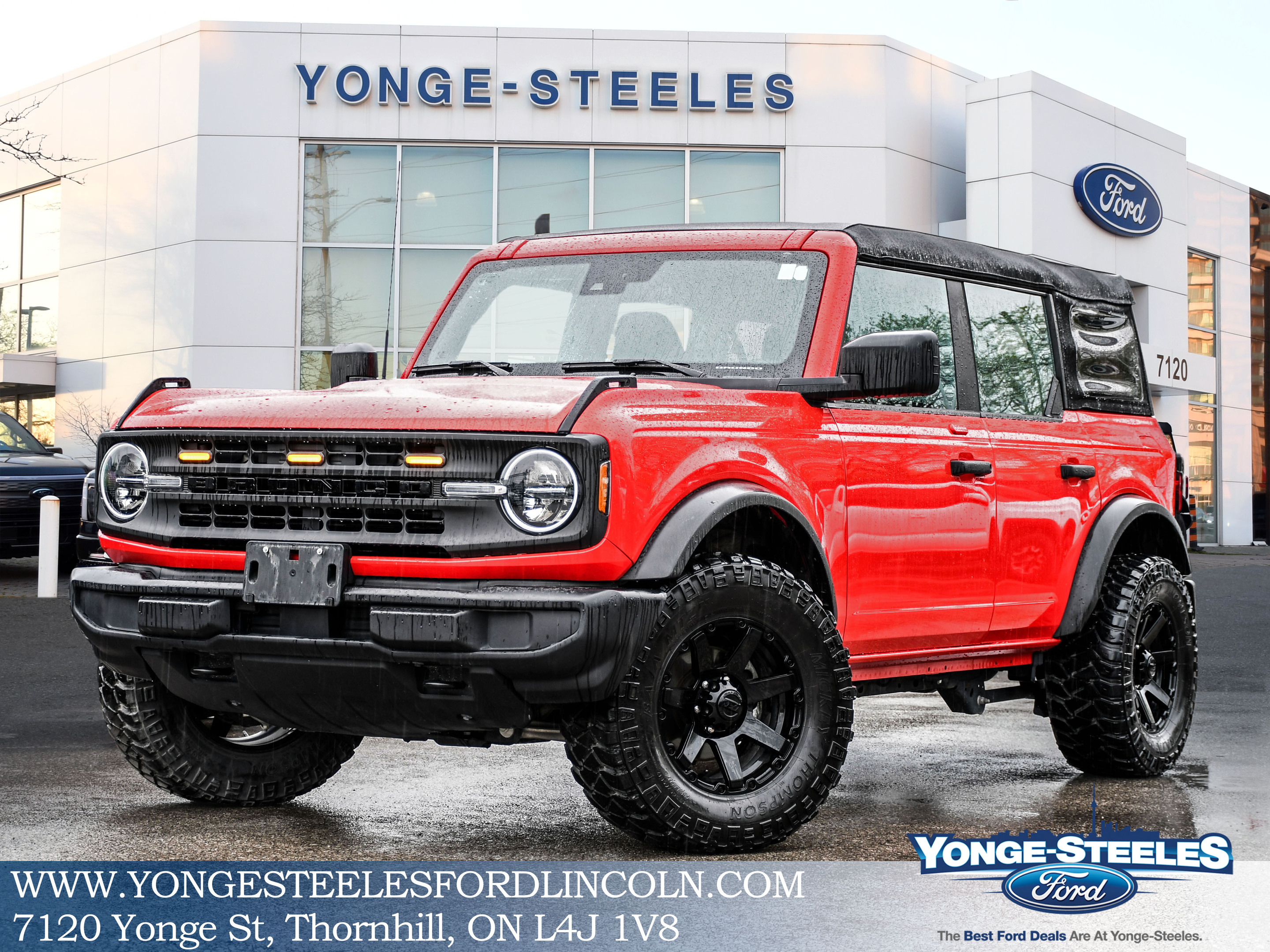 2023 Ford Bronco 2.7L - One Owner - 4x4 - Low kms