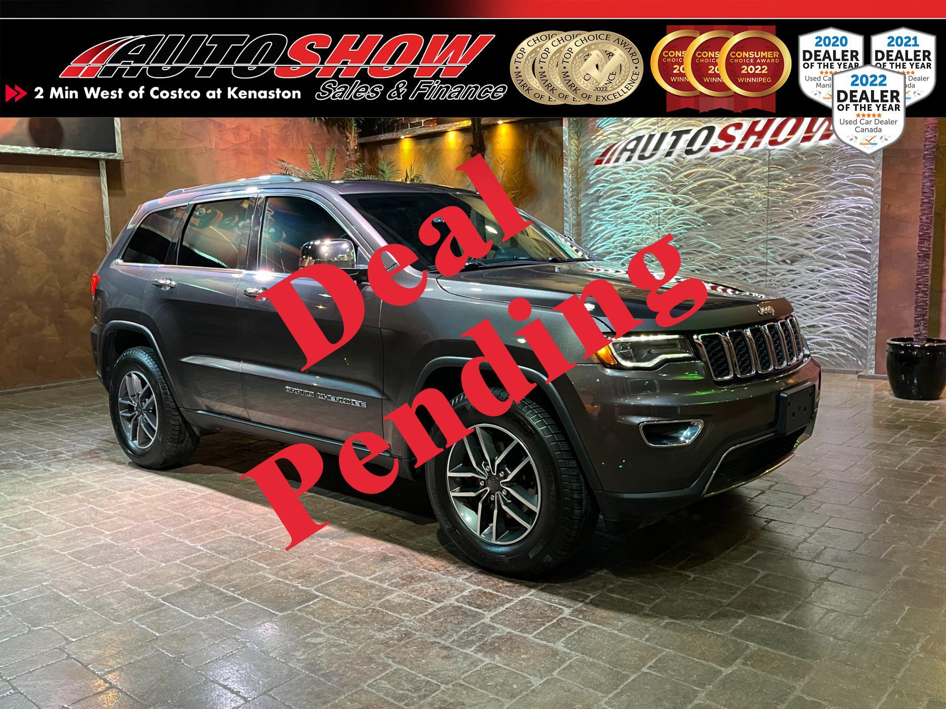 2019 Jeep Grand Cherokee Limited Luxury - Pano Rf, Heatd/Cooled Lthr, Nav