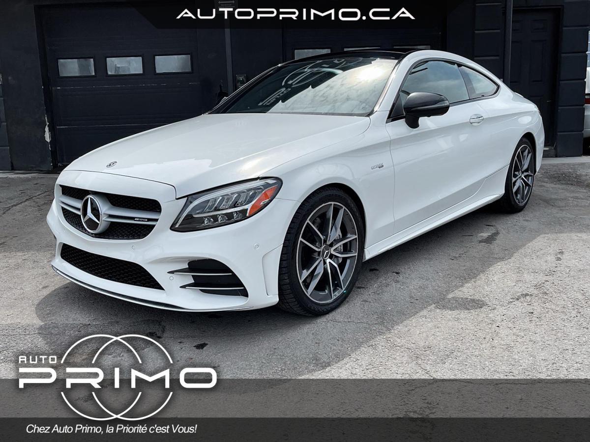 2019 Mercedes-Benz C43 AMG Coupe 4MATIC Cuir Nav Toit Pano Carplay Cam Mags