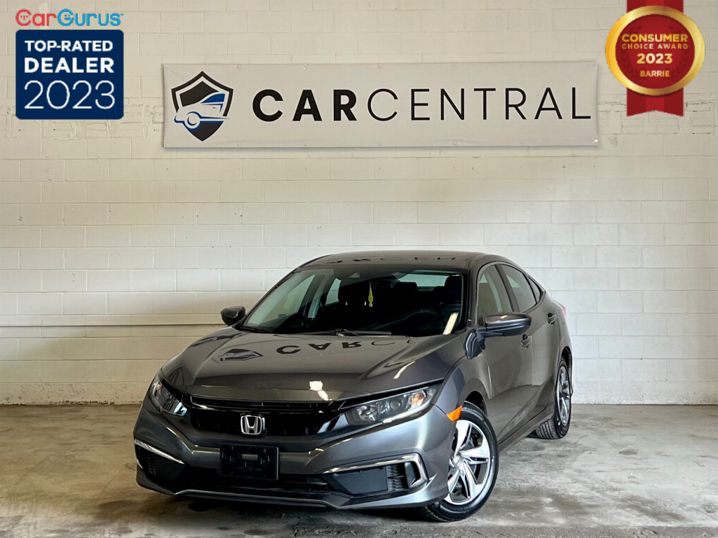 2020 Honda Civic LX| Rear Cam| Lane Assist| Heated Seat| Carplay