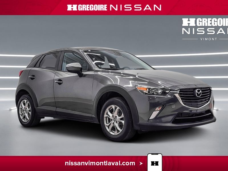 2018 Mazda CX-3 GS/AWD/CAMERA/BLTH/MAGS/AUCUN ACCIDENT!!