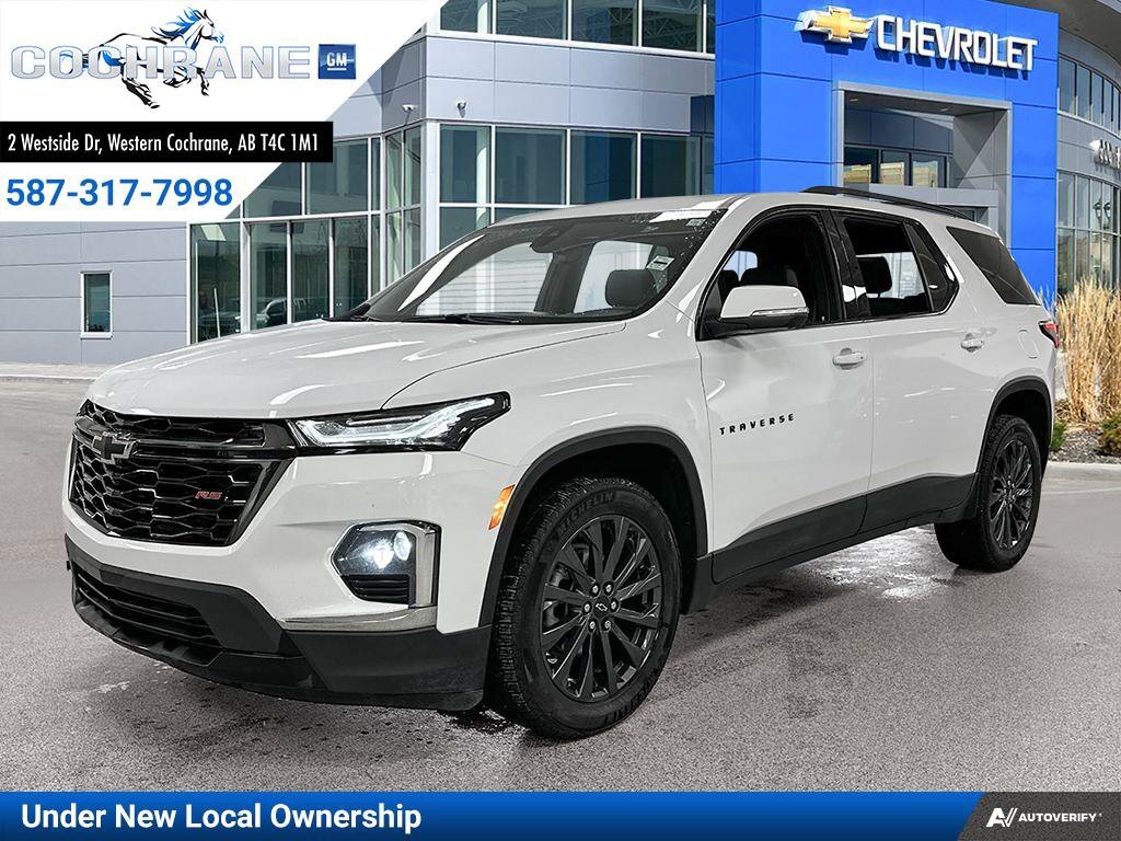 2022 Chevrolet Traverse RS | 2 Sets of Tires | 2nd Row Buckets | Sunroof