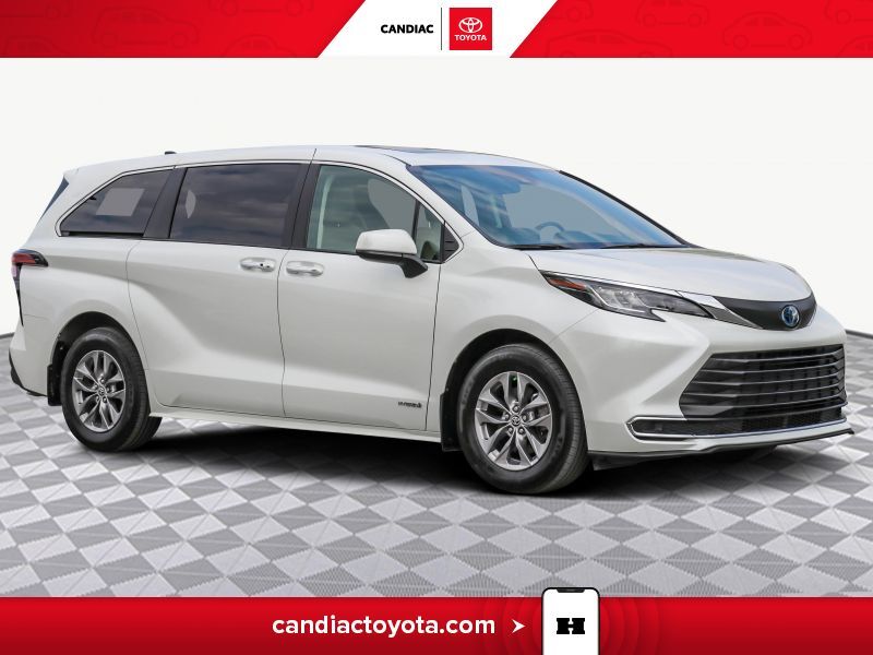 2021 Toyota Sienna XLE HYBRID 8 PASS - CUIR - TOIT OUVRANT - MAGS