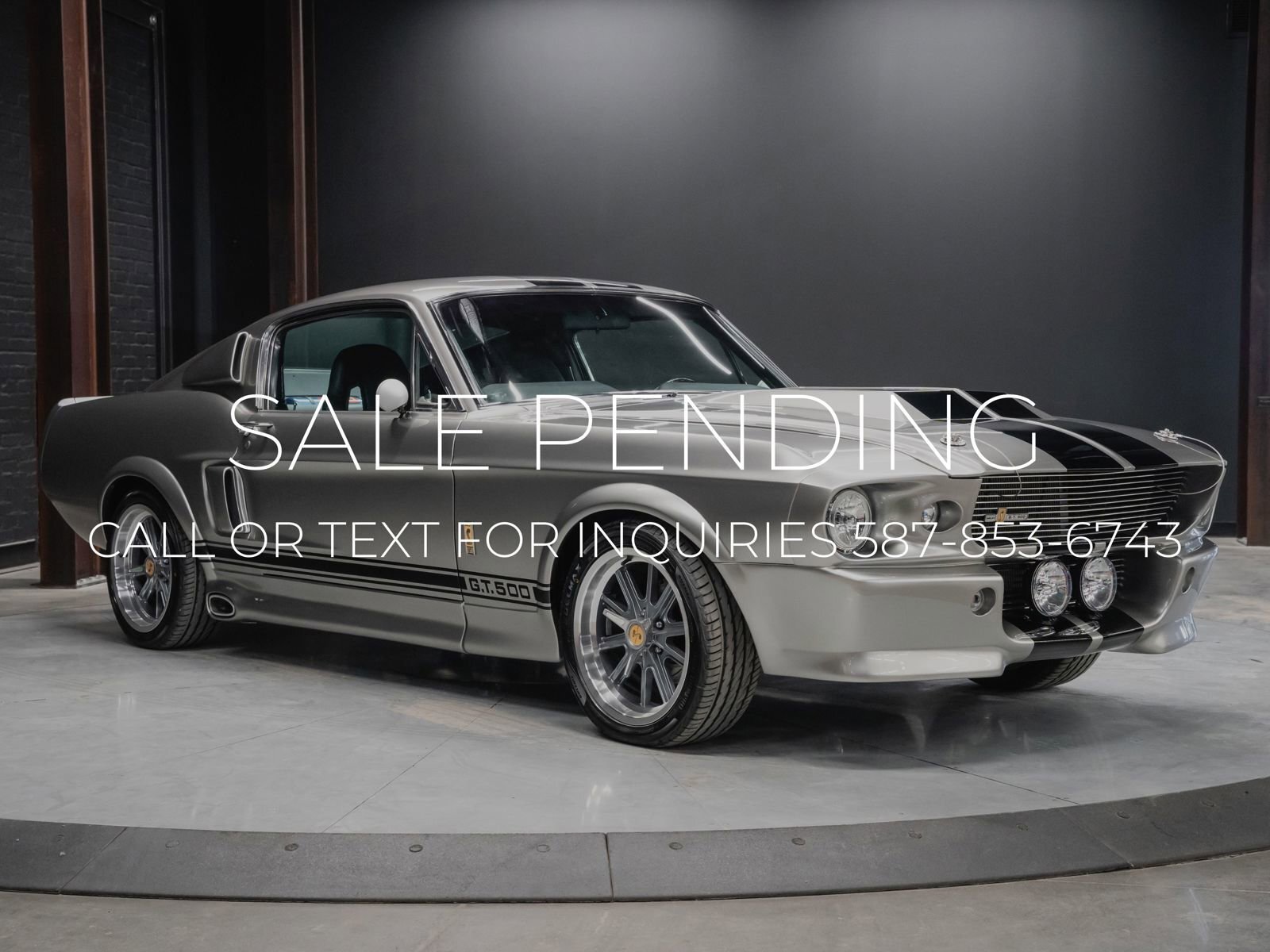 1967 Ford Mustang Shelby GT500 Eleanor | Tremec 5 Speed | 351 Windsor | Test Miles Only S