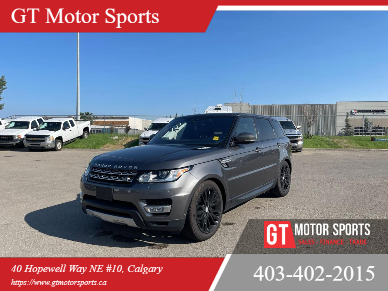2017 Land Rover Range Rover Sport HSE 4WD | LEATHER | SUNROOF | $0 DOWN