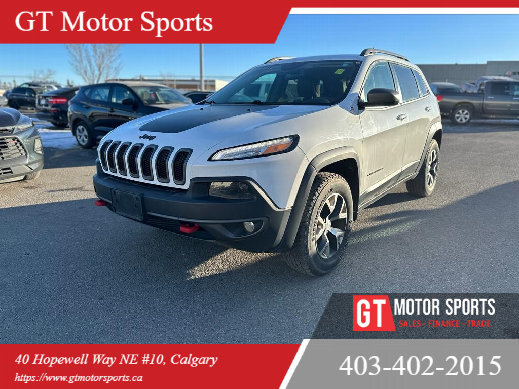 2016 Jeep Cherokee TRAILHAWK | LEATHER | BACKUP CAM | $0 DOWN