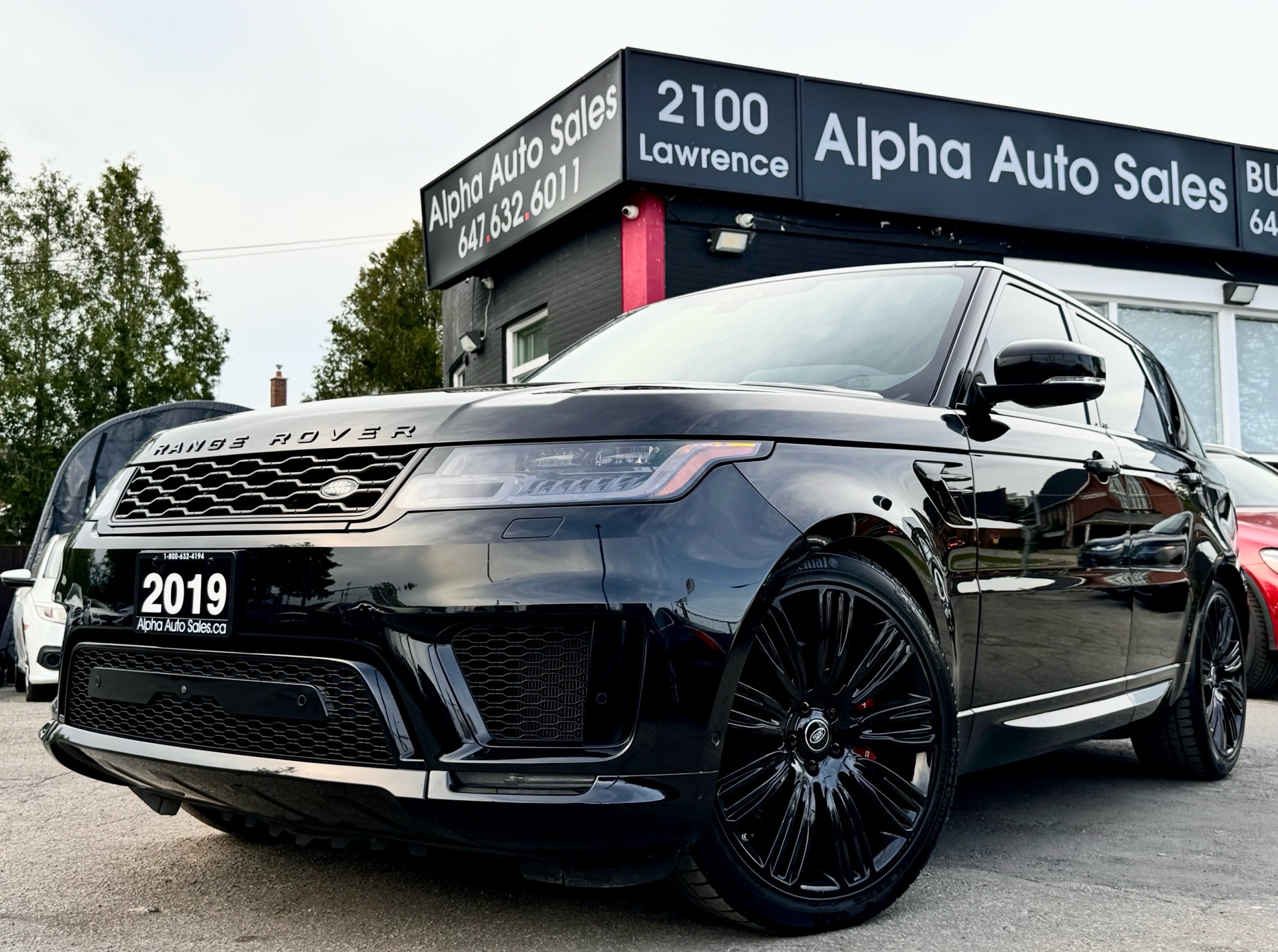 2019 Land Rover Range Rover Sport Autobiography V8 Supercharged Dynamic |RED INTERIO