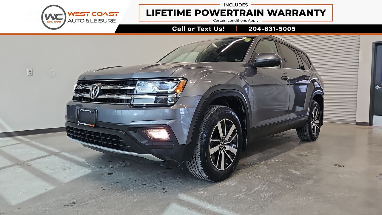 2018 Volkswagen Atlas Comfortline AWD | Leather | Dual Climate | Cruise