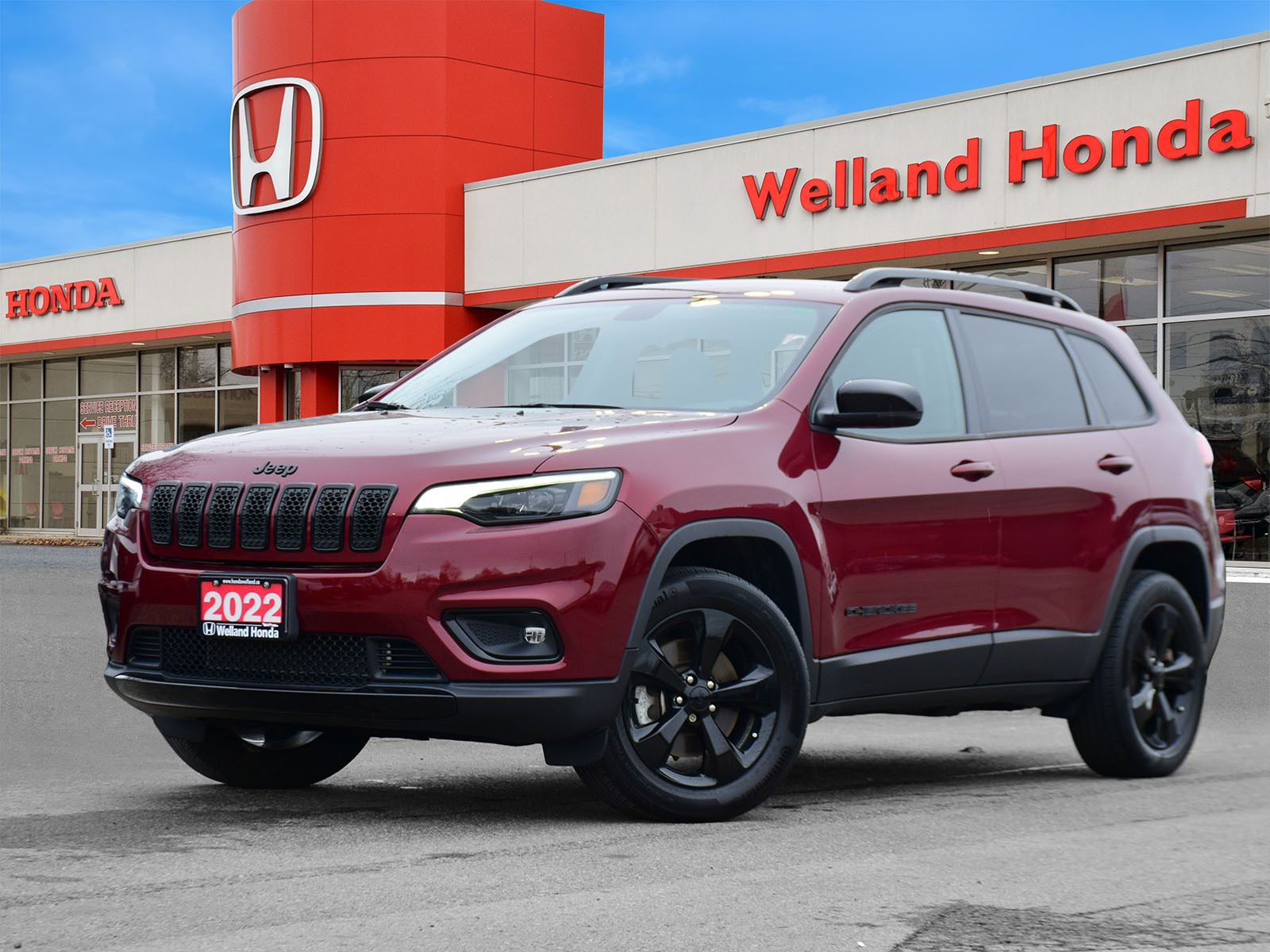 2022 Jeep Cherokee Altitude ALTITUDE | NAVIGATION |LEATHER | ONE OWNE