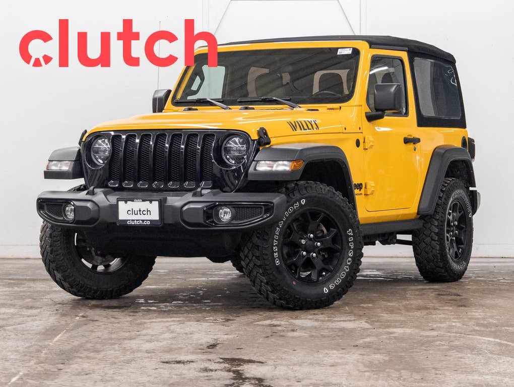 2021 Jeep Wrangler Willys 4X4 w/ Uconnect 4, Apple CarPlay & Android 