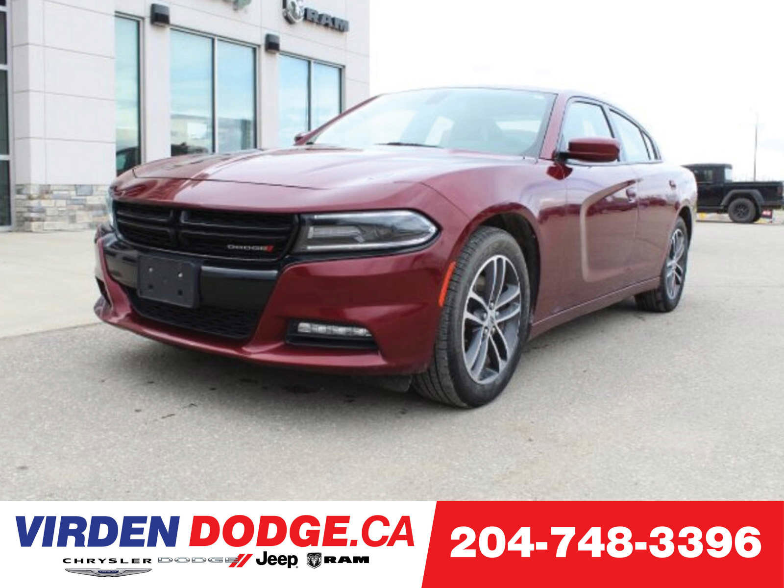 2019 Dodge Charger SXT | AWD | LOCALLY OWNED | Red