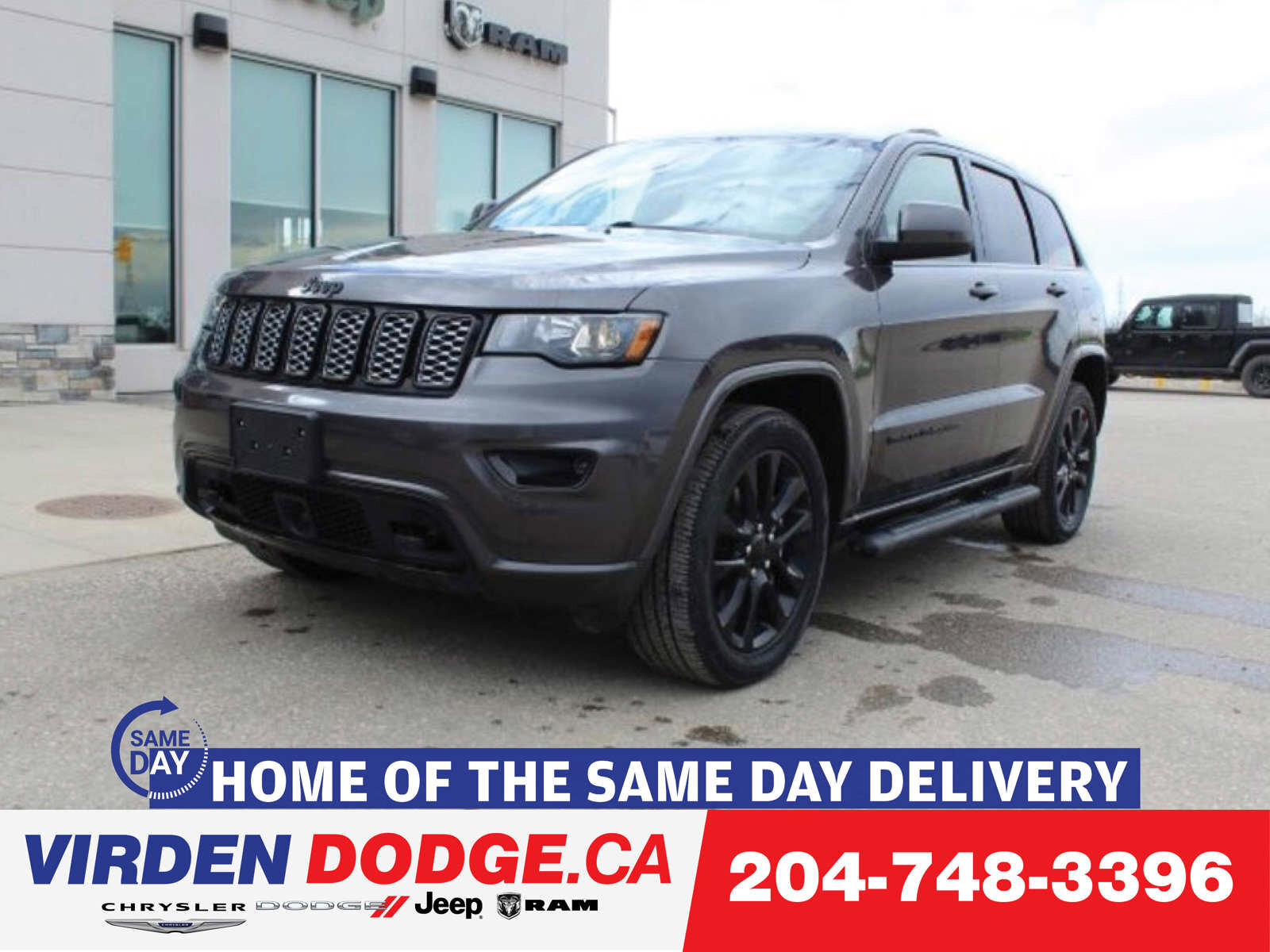 2021 Jeep Grand Cherokee Altitude | LOW KMS | LOCALLY OWNED | Gray