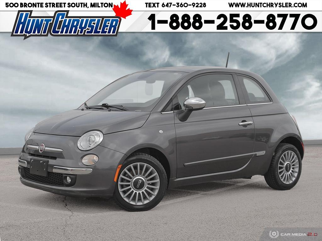 2014 Fiat 500 LOUNGE | AUTO | ALLOYS | BT | HTDS STS | SUNROOF &