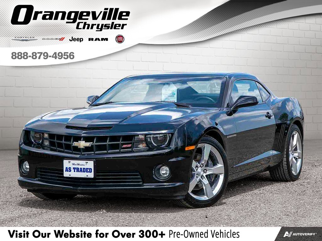 2011 Chevrolet Camaro 2SS2SS, COUPE, 400HP, AUTO, HTD LEATHER, GOOD KMS!
