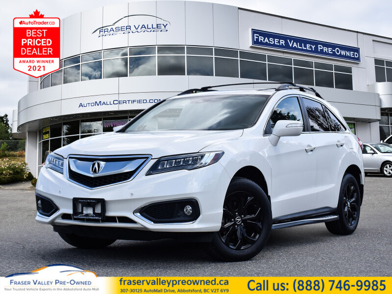 2017 Acura RDX Elite  Clean History, One Owner, Local, Loaded