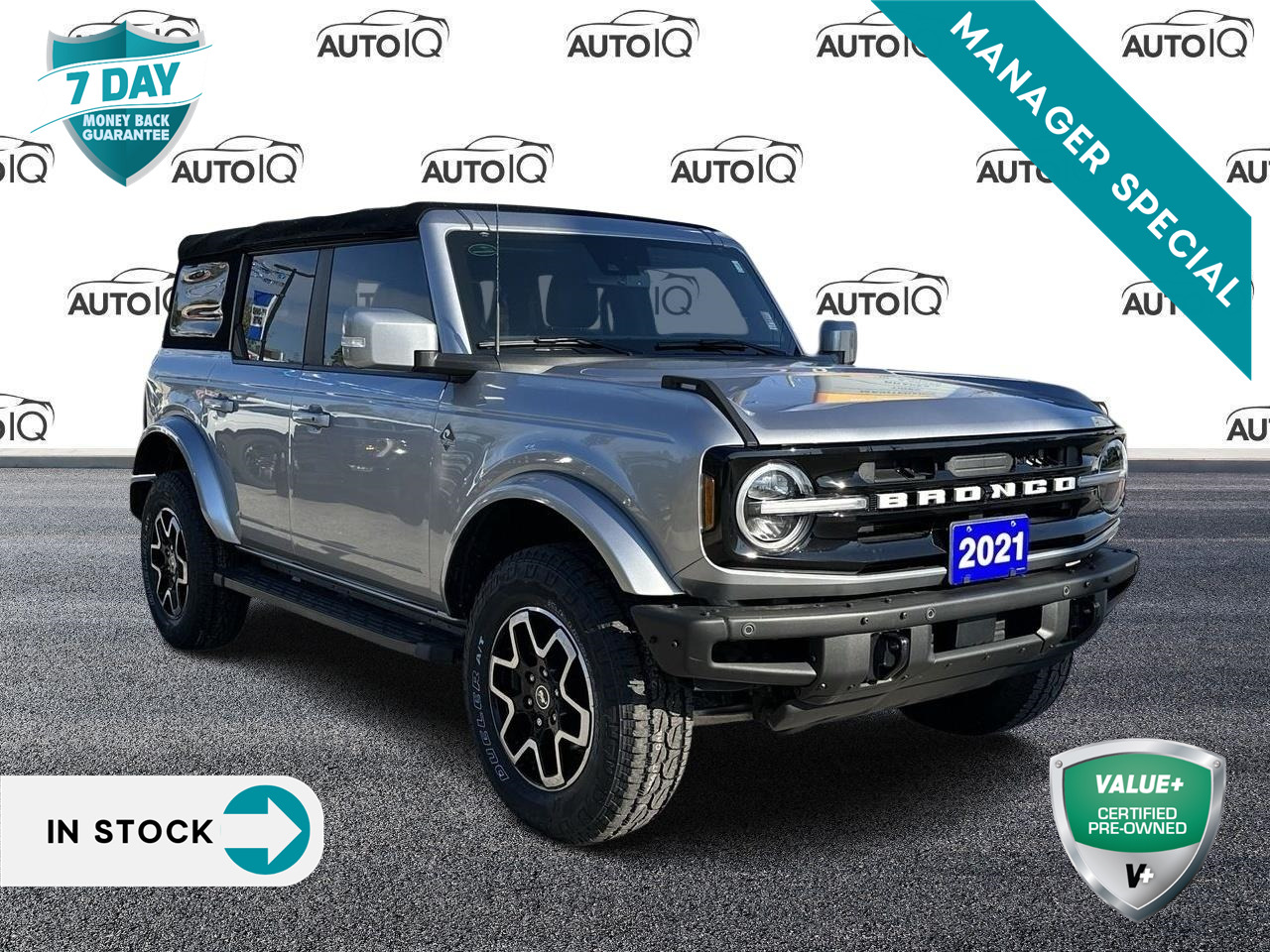 2021 Ford Bronco Outer Banks SYNC4 | HEATED SEATS | SECURITY SYSTEM
