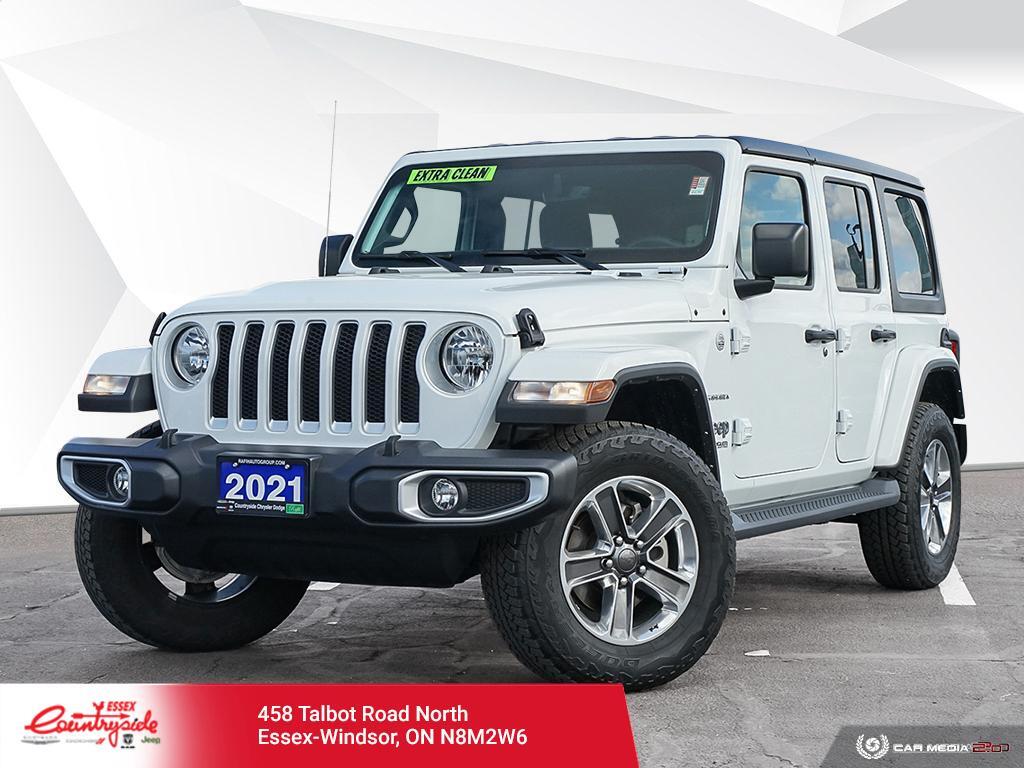 2021 Jeep WRANGLER UNLIMITED LESS THAN 29K KMS!/NAVI/LEATHER SEATS