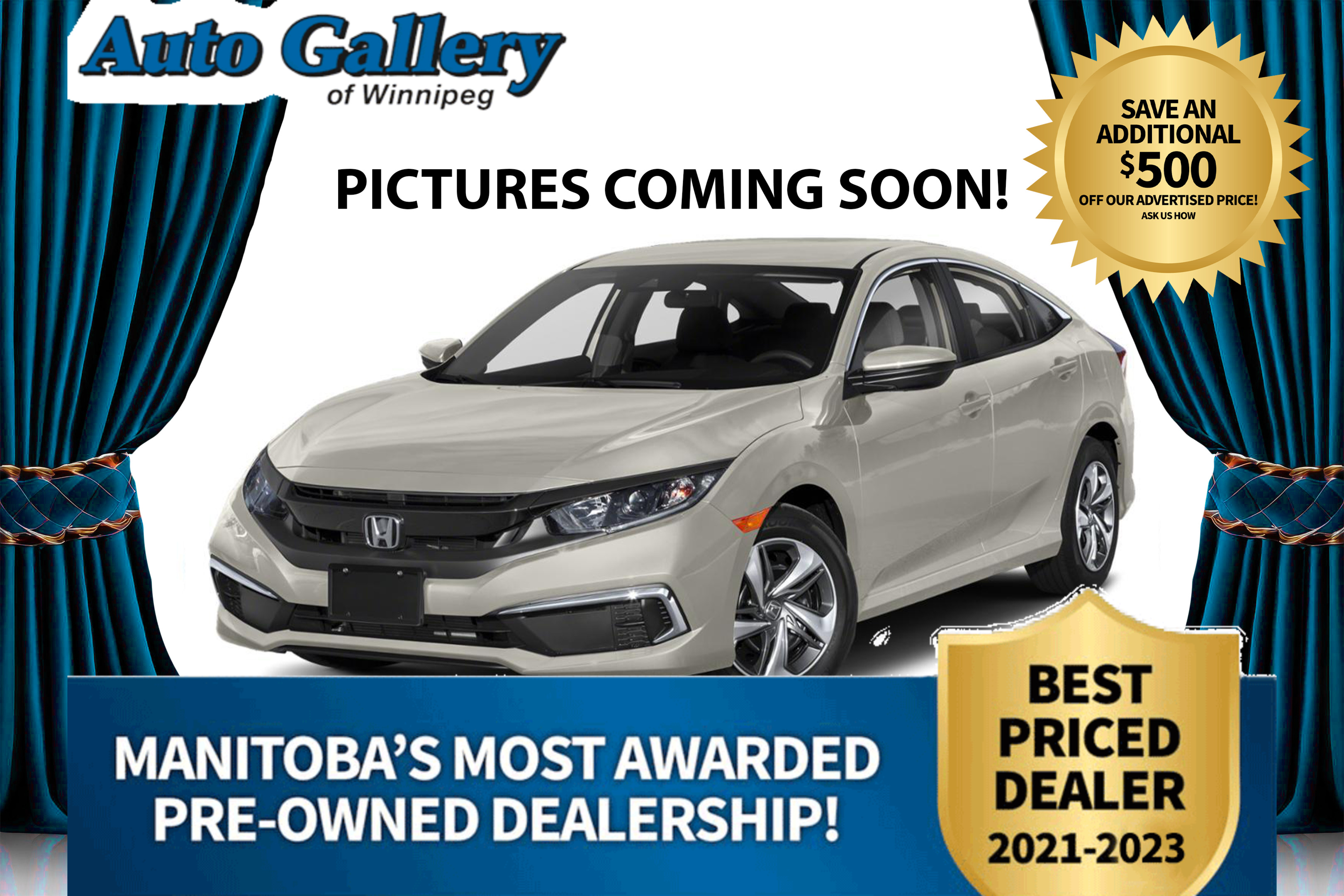 2020 Honda Civic Sedan LX, MANUAL, CARPLAY, HEATED SEATS, BLUETOOTH