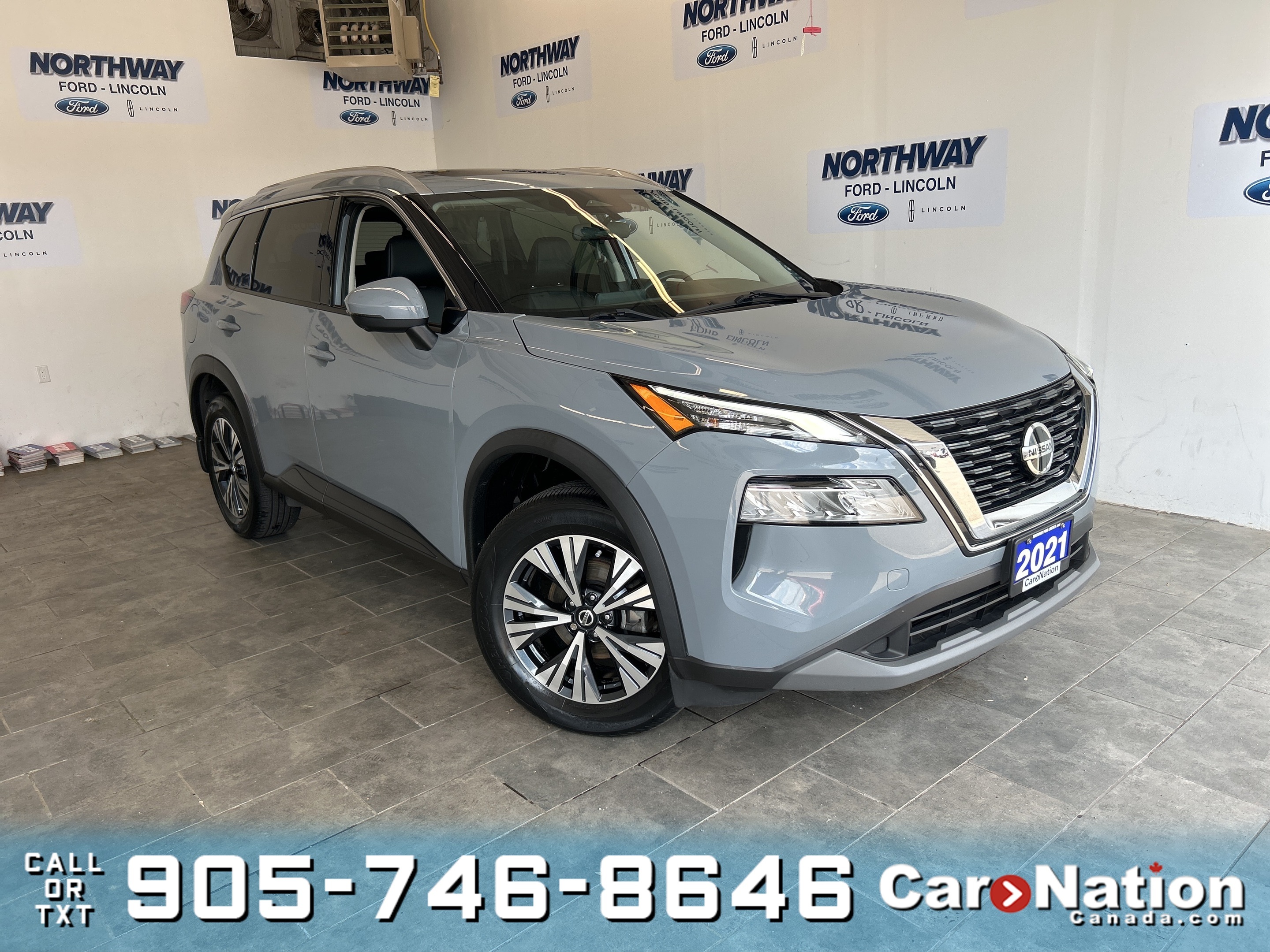2021 Nissan Rogue SV | AWD | LEATHER | PANO ROOF | TOUCHSCREEN