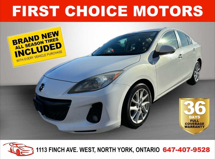 2013 Mazda Mazda3 GT ~AUTOMATIC, FULLY CERTIFIED WITH WARRANTY!!!~