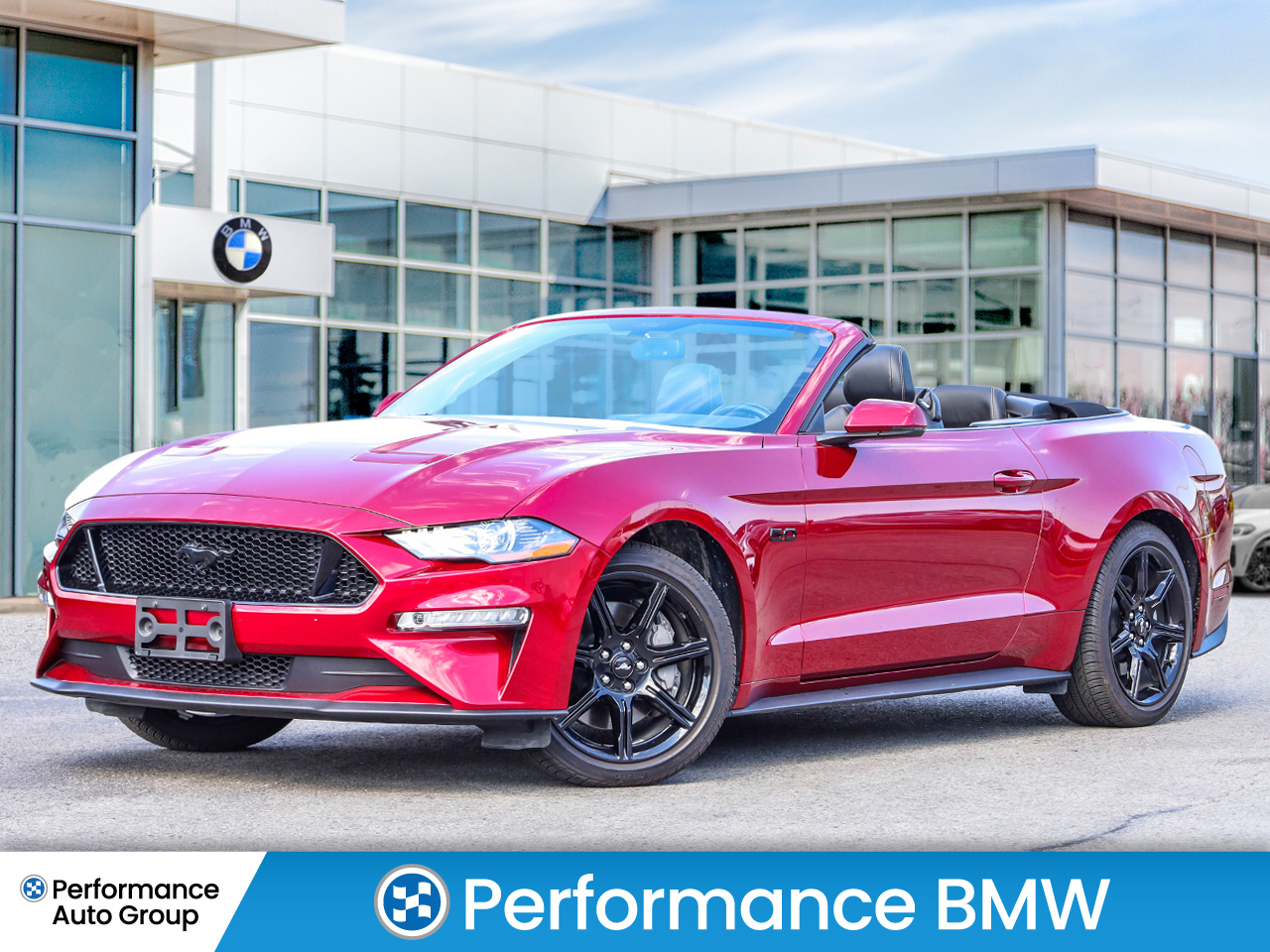 2019 Ford Mustang GT Premium Convertible- 10sp- 5.0L V8 14,000kms!
