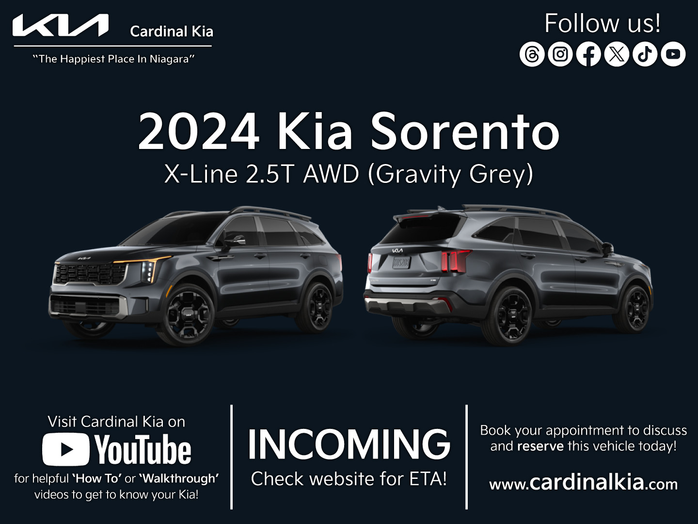 2024 Kia Sorento X-Line 2.5T AWD