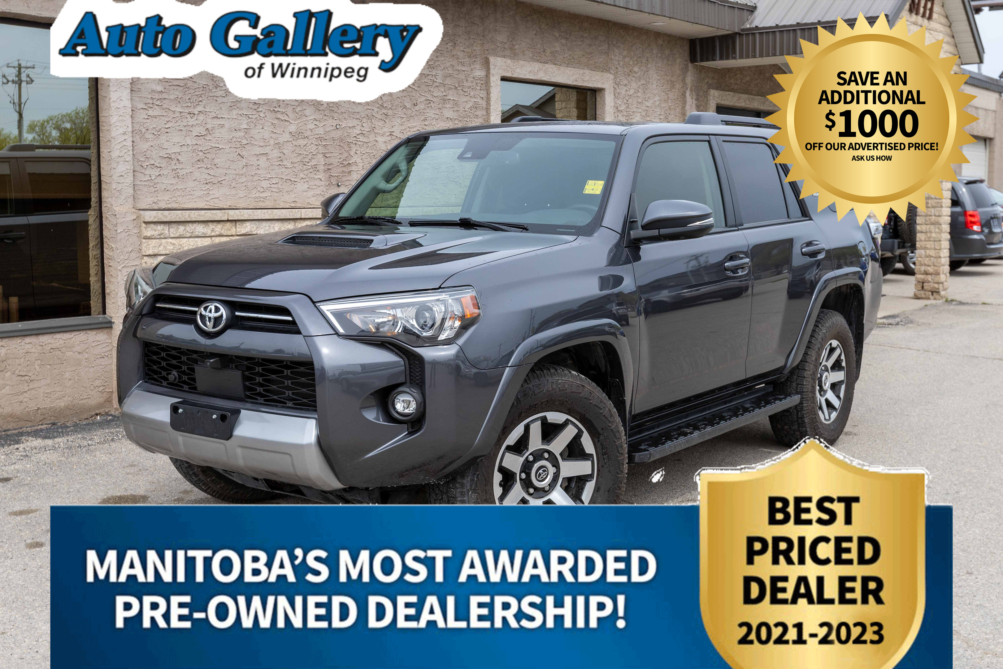 2022 Toyota 4Runner 4WD, REMOTE START, NAVIGATION, LEATHER, LOCAL!