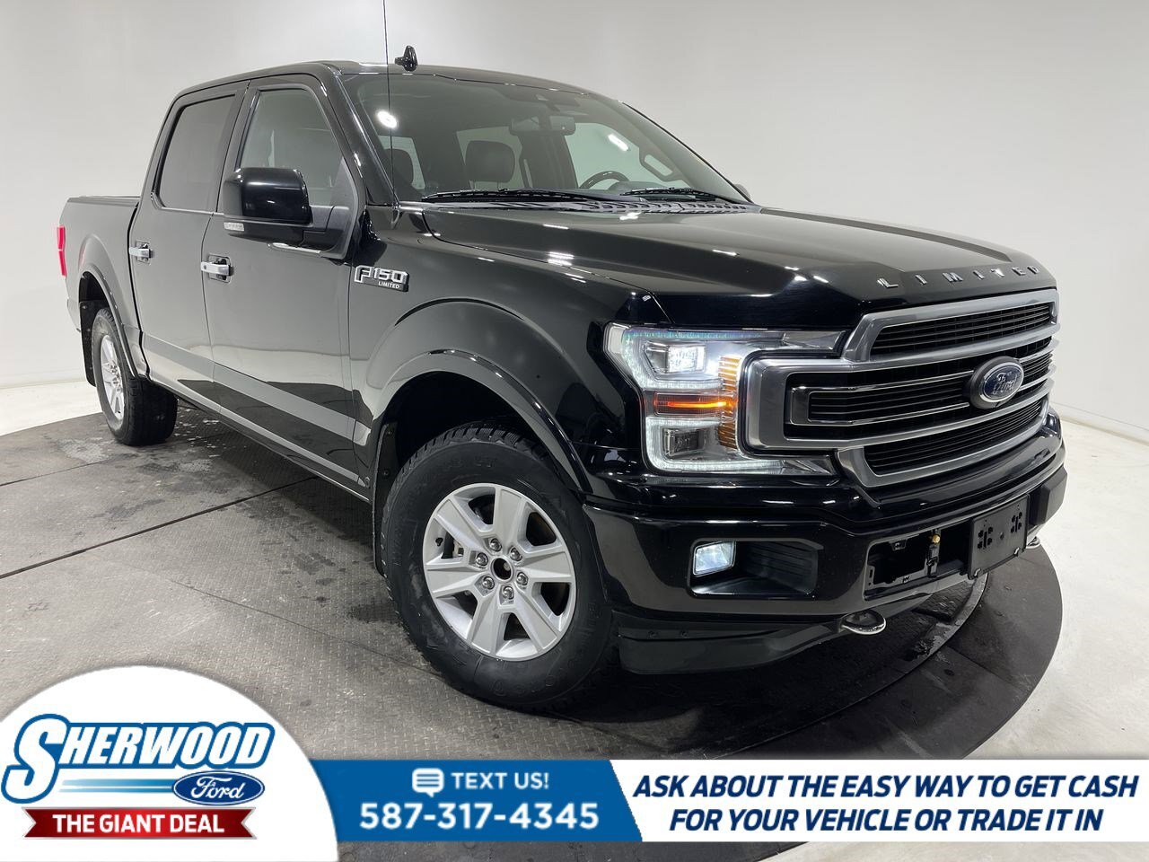 2018 Ford F-150 Limited- $0 Down $231 Weekly- CLEAN CARFAX