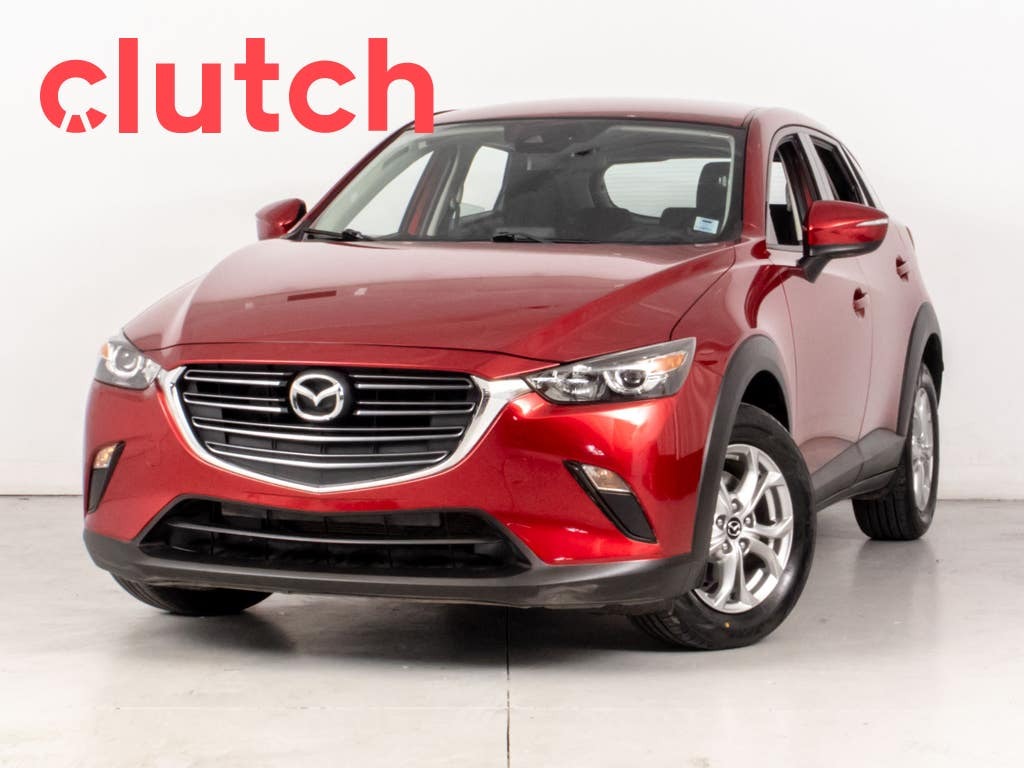 2019 Mazda CX-3 GS AWD w/Rearview Cam, Heated Seats, Bluetooth