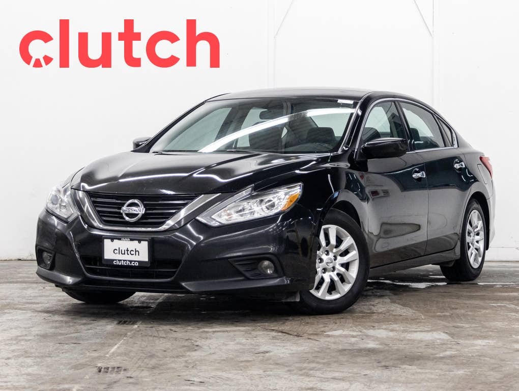 2016 Nissan Altima 2.5 S w/ Rearview Cam, Bluetooth, A/C