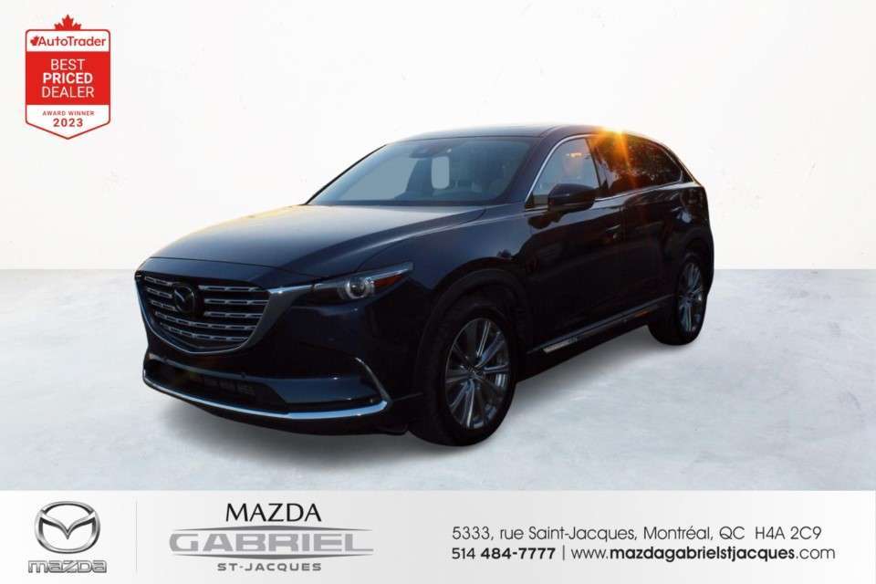 2021 Mazda CX-9 Signature AWD+TURBO+JAMAIS ACCIDENTE+1 PROPRIETAIR