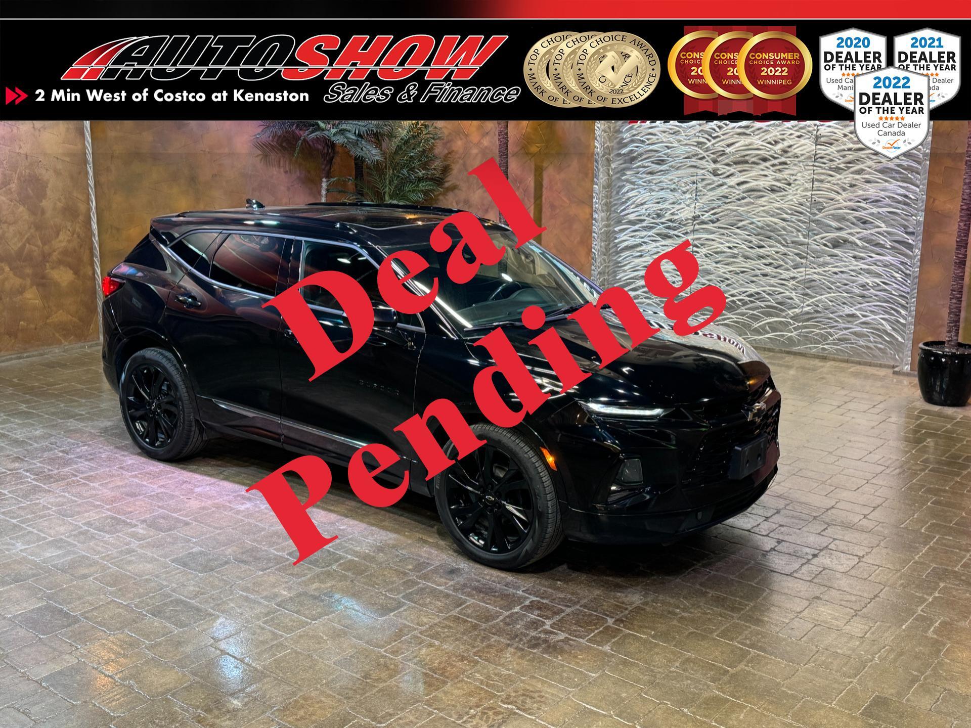 2019 Chevrolet Blazer RS - Pano Roof, Bose, Rmt Start, Htd Wheel & Lthr