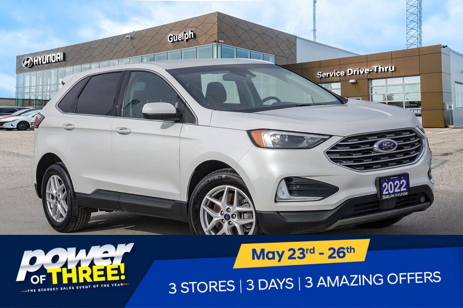 2022 Ford Edge SEL AWD | LEATHER | Co-Pilot 360 | NAVI | HTD WHEE