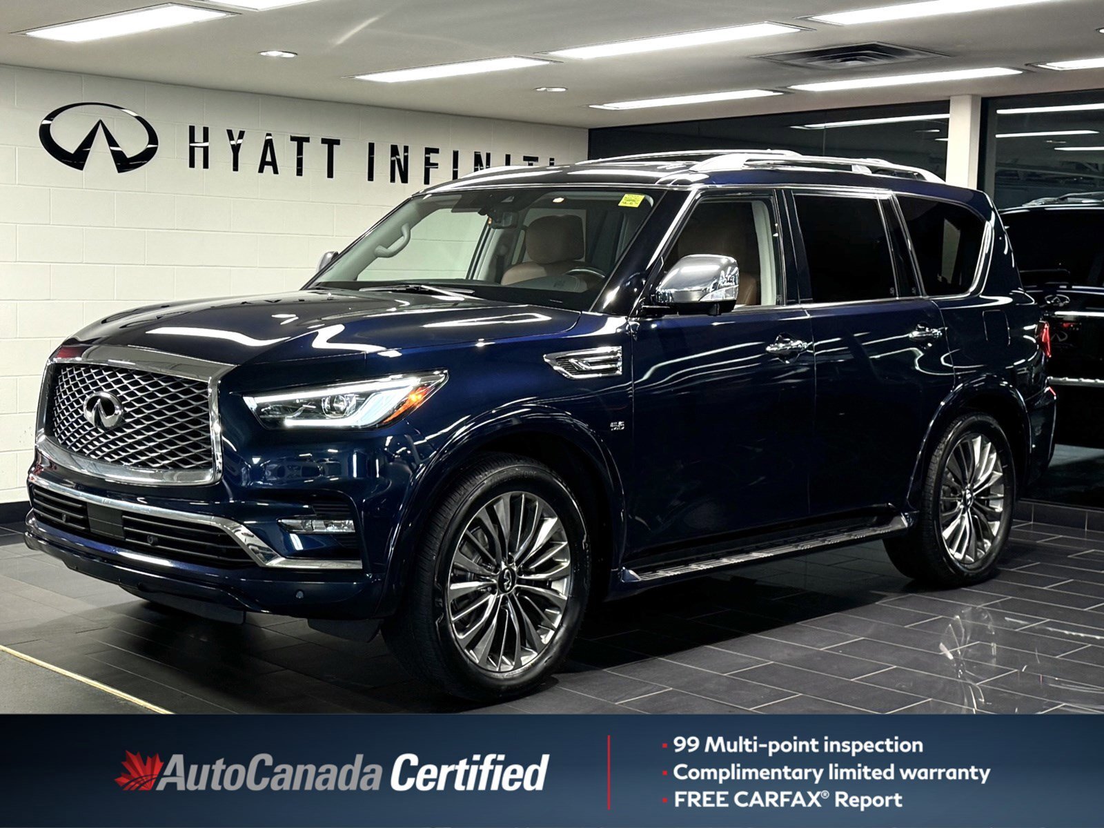 2019 Infiniti QX80 ProACTIVE 8 Passenger - No Accidents | One Owner |