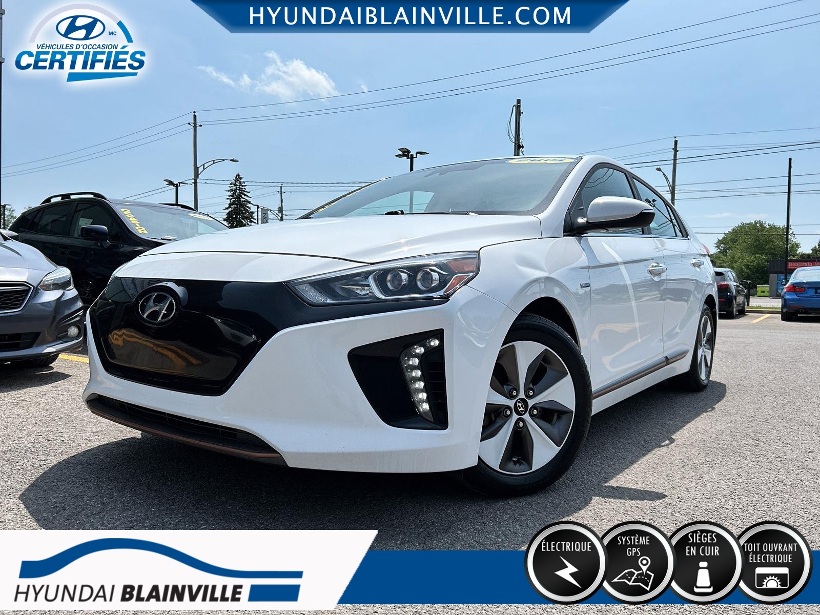 2019 Hyundai Ioniq Electric ULTIMATE, CUIR, TOIT OUVRANT, MAGS+