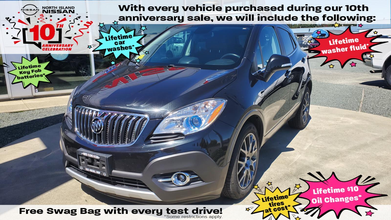 2016 Buick Encore Sport Touring ACCIDENT FREE / LOW KMS / LOADED
